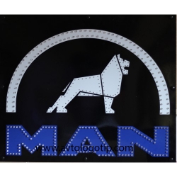 светящийся логотип для грузовика man логотипы ман