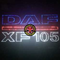 большой светодиодный логотип daf xf105 логотипы даф