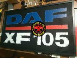 большой светодиодный логотип daf xf105 логотипы даф