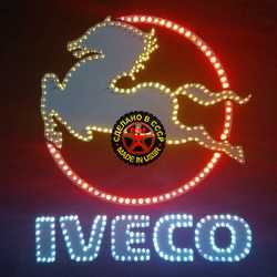 картина логотип для грузовика iveco логотип ивеко