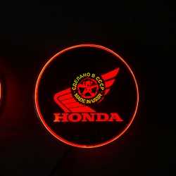 2d светящийся логотип honda на мотоцикл мотоциклы