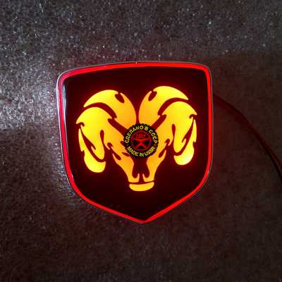 Светящийся логотип Dodge,светящаяся эмблема Dodge,светящийся логотип на авто Dodge,светящийся логотип на автомобиль  Dodge,подсветка логотипа Dodge,2D,3D,4D,5D,6D