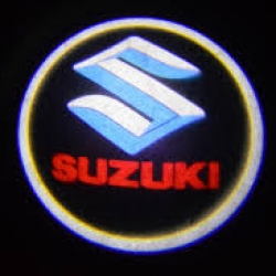 подсветка дверей с логотипом suzuki 7w mini подсветка дверей mini 7w (врезная)