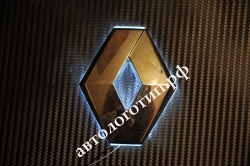 подсветка логотипа renault logan подсветка логотипа