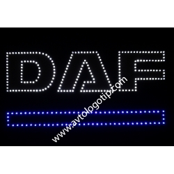 светящийся логотип для грузовика daf логотипы даф