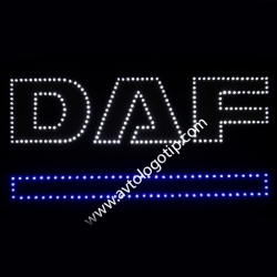светящийся логотип для грузовика daf логотипы даф