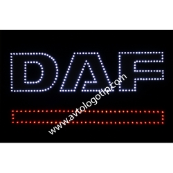 светящийся логотип для грузовика daf логотипы даф