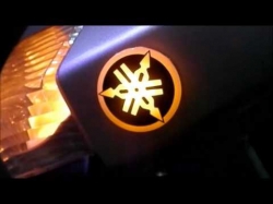 2d светящийся логотип yamaha на мотоцикл мотоциклы