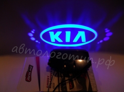 проектор заднего бампера kia проекция логотипа на бампер
