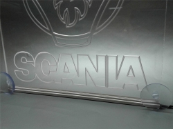 светящаяся табличка scania 2d логотипы скания