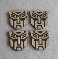 логотип трансформер autobots 3d 2,5 см логотипы