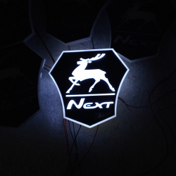 Светящийся логотип Газель Next