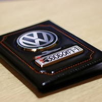 обложка на документы с логотипом volkswagen обложки на автодокументы