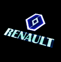 Табличка светящаяся в спальник RENAULT
