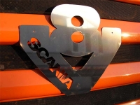 логотип scania v8 на капот логотипы скания