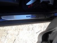 накладки на пороги с подсветкой nissan almera накладки на пороги c подсветкой