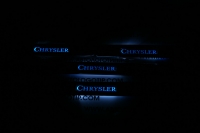 накладки на пороги с подсветкой chrysler chrysler
