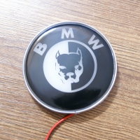 светящийся логотип bmw pitbull pitbull
