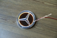5d светящийся логотип mercedes 5d логотипы