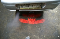 проектор заднего бампера autobot проекция логотипа на бампер