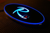 2d светящийся логотип kia r 2d логотипы