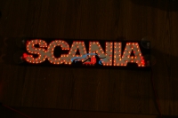 светодиодная табличка scania логотипы скания