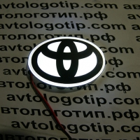 2D светящийся логотип TOYOTA
