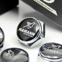 Болты крепления госномера с логотипом HAMANN