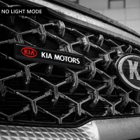 светящийся логотип kia на решетку радиатора светящийся логотип на решетку радиатора