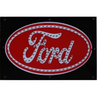 светящийся логотип для грузовика ford светодиодные картины на спалку