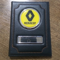 Обложка для документов с логотипом Renault