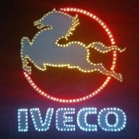 картина логотип для грузовика iveco логотип ивеко