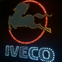 картина логотип для грузовика iveco логотип ивеко