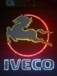 картина логотип для грузовика iveco логотип ивеко