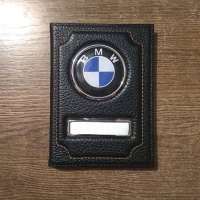 обложка на документы с логотипом bmw обложки на автодокументы