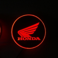 2d светящийся логотип honda на мотоцикл мотоциклы