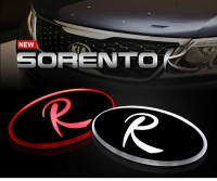 светящийся объёмный логотип kia new sorento r объёмные логотипы