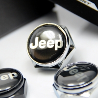 болты крепления гос номера с логотипом jeep болты номерного знака с логотипом