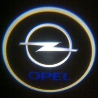 Беспроводная подсветка дверей с логотипом Opel