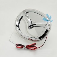 3d светящийся логотип mazda 12,6см*10см 3d логотипы