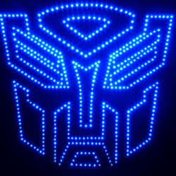Светящийся логотип для грузовика Autobot