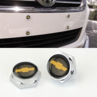 болты крепления гос номера с логотипом chevrolet болты номерного знака с логотипом