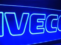 светящаяся табличка iveco 2d логотип ивеко