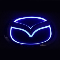 5D светящийся логотип Mazda 12,6см*10см