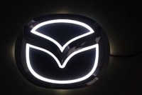 5d светящийся логотип mazda 12,6см*10см 5d логотипы
