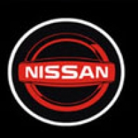 Штатная подсветка дверей NISSAN