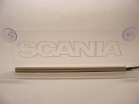 светящаяся табличка scania 2d логотипы скания