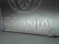 светящаяся табличка scania 2d логотипы скания