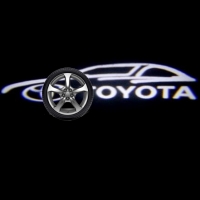 Штатная подсветка дверей TOYOTA