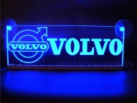 светящаяся табличка volvo 3d логотип вольво